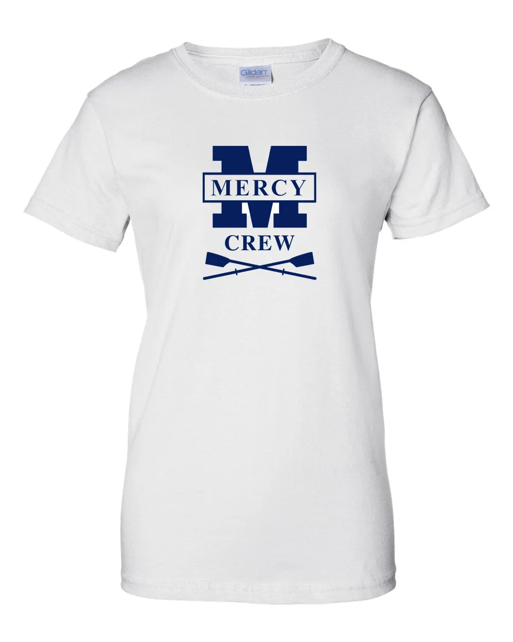 100% Cotton Mercy Crew Women's Team Spirit T-Shirt