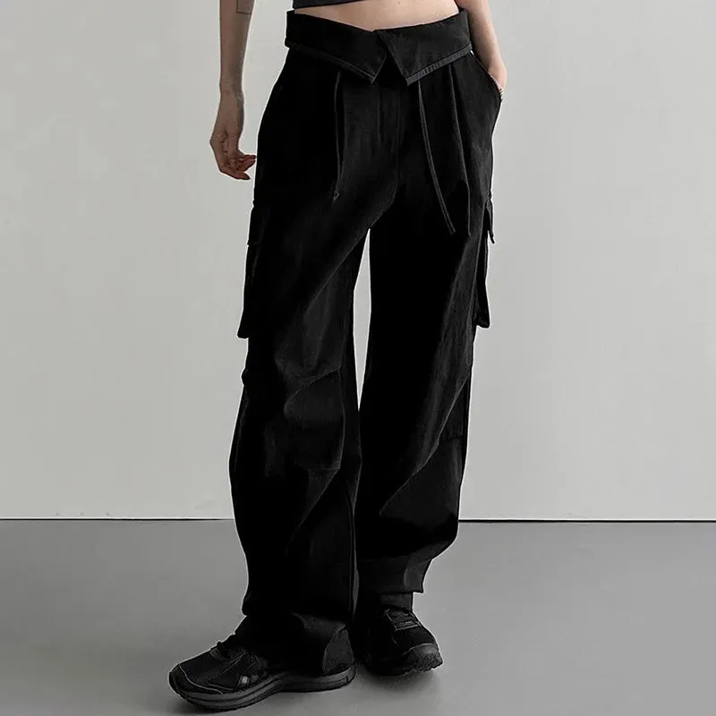 2024 High Waist Pocket Casual Cargo Pants