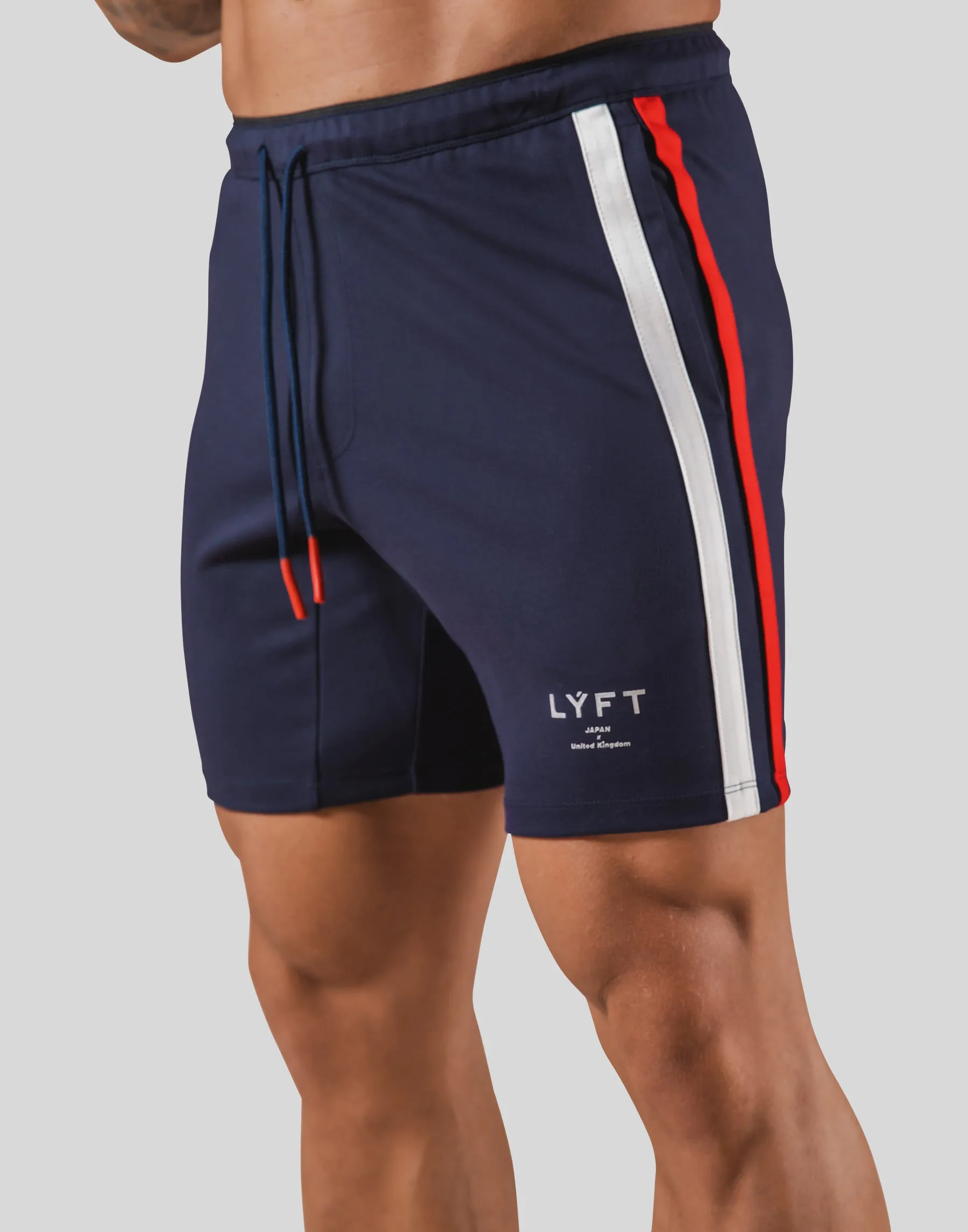 2Way Stretch 2 Line Shorts - Navy