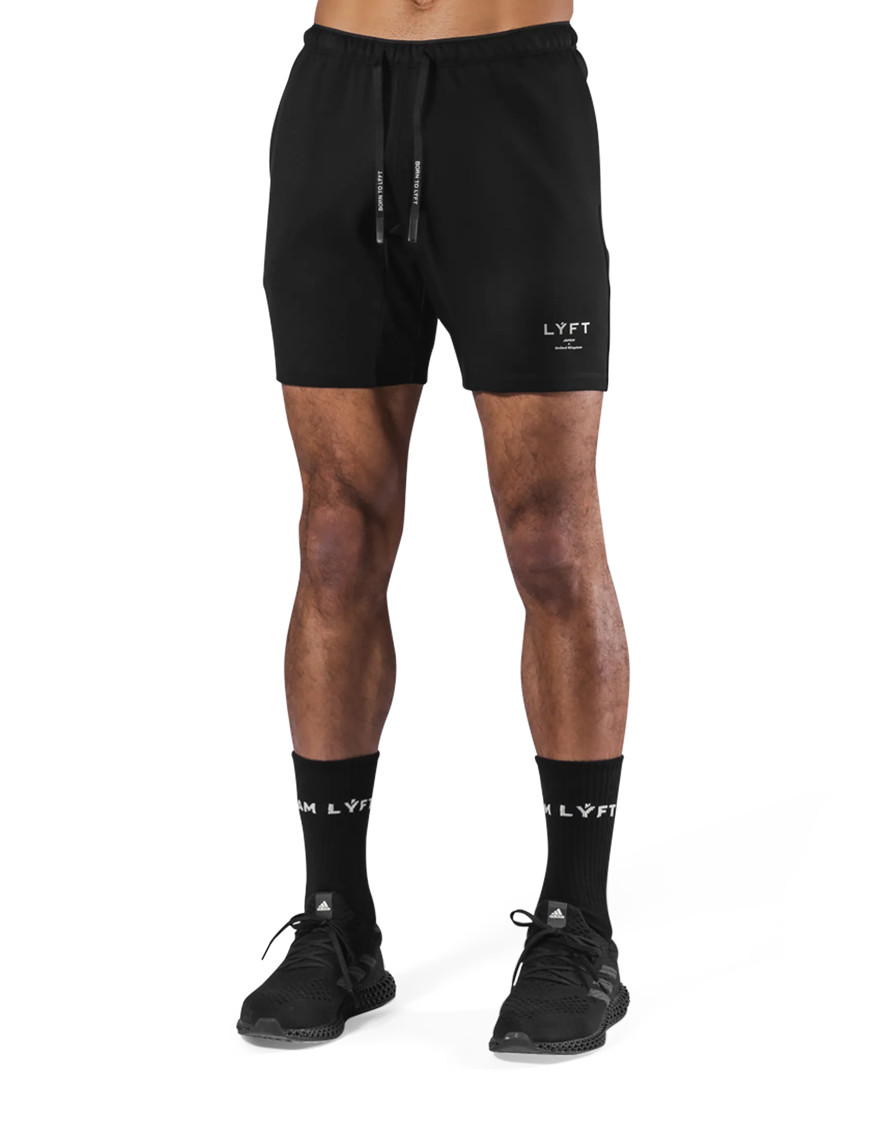 2Way Stretch Standard Shorts - Black