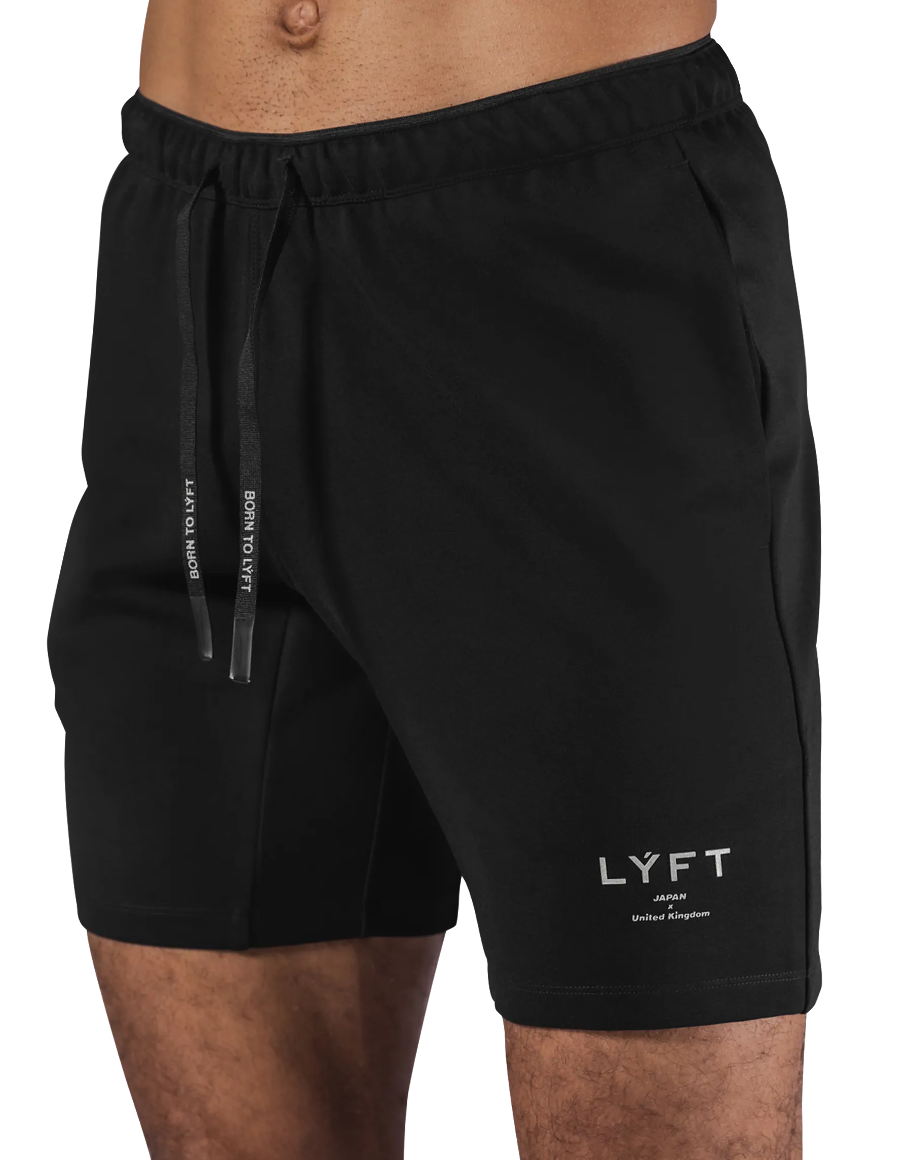 2Way Stretch Standard Shorts - Black