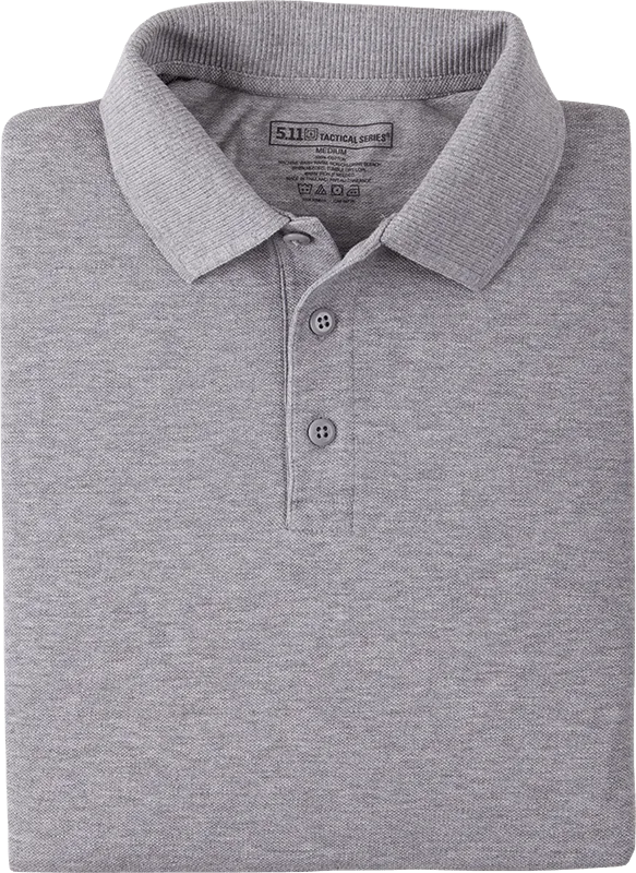 5.11 Professional Polo Short Sleeve Heather Grey - Small