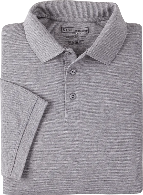 5.11 Professional Polo Short Sleeve Heather Grey - Small