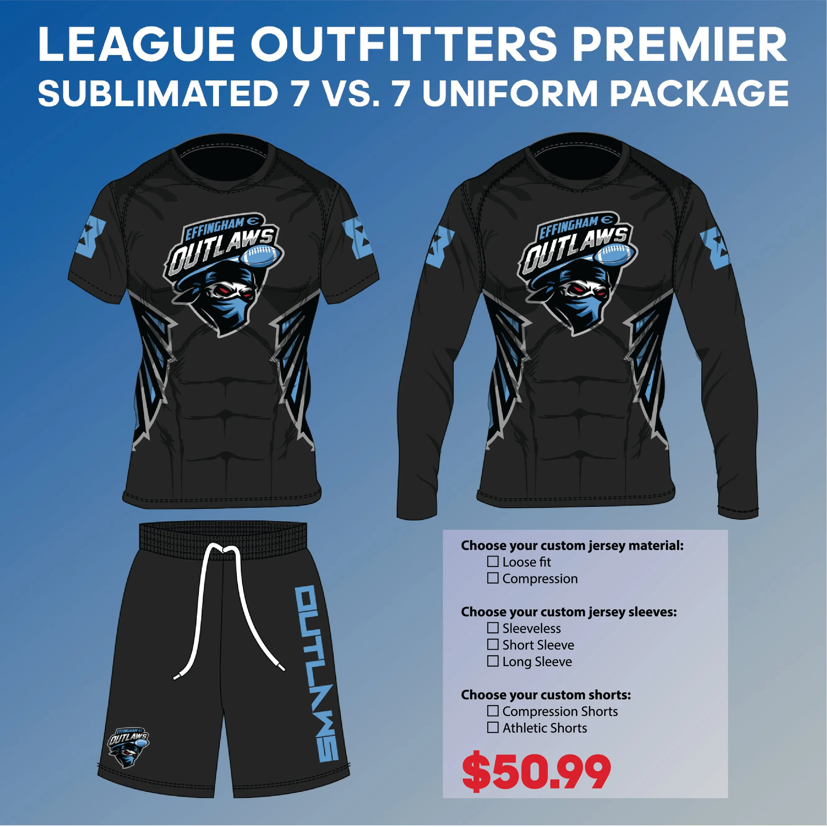 7 v 7 Uniform Package