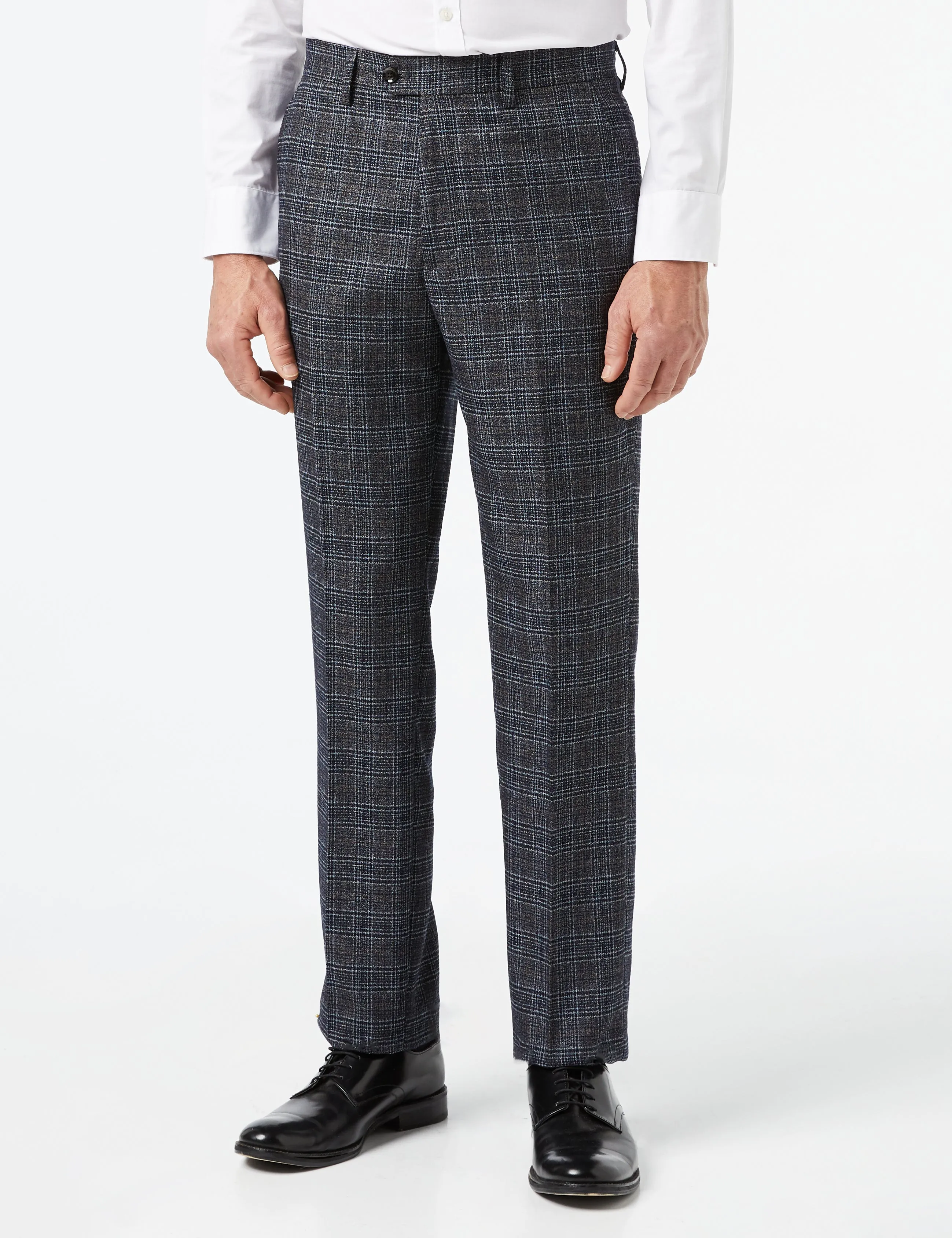 ABEL- GREY TWEED CHECK SUIT