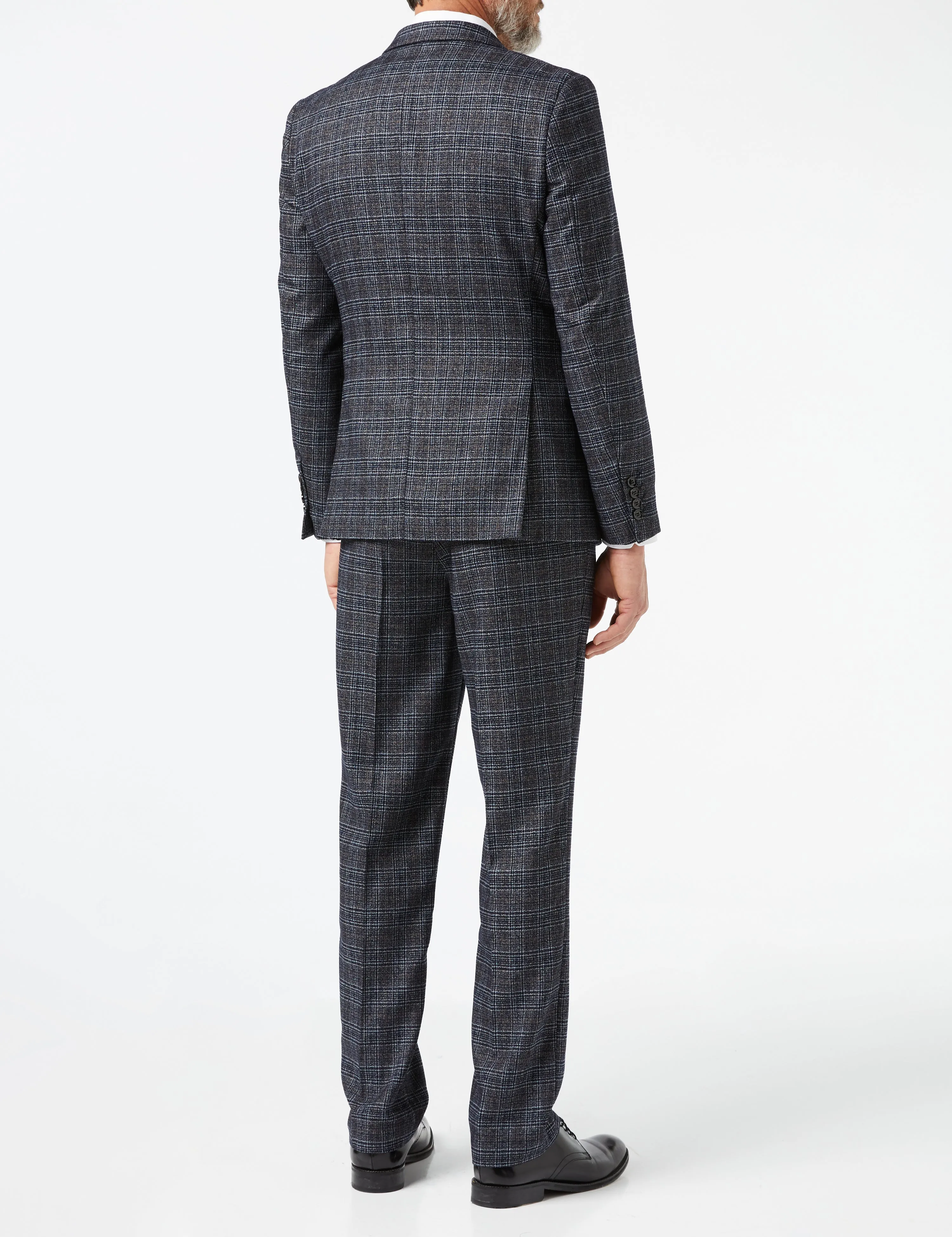 ABEL- GREY TWEED CHECK SUIT