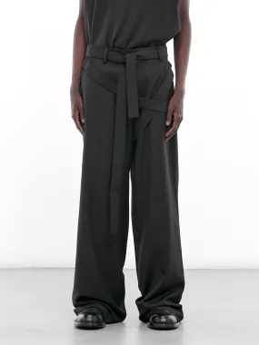 Aegis Tailored Trousers (M-10-182-BLK01-BLACK)