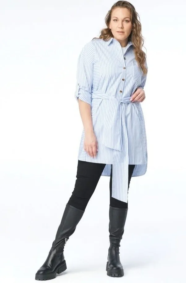 Alaia Shirt Dress // Striped