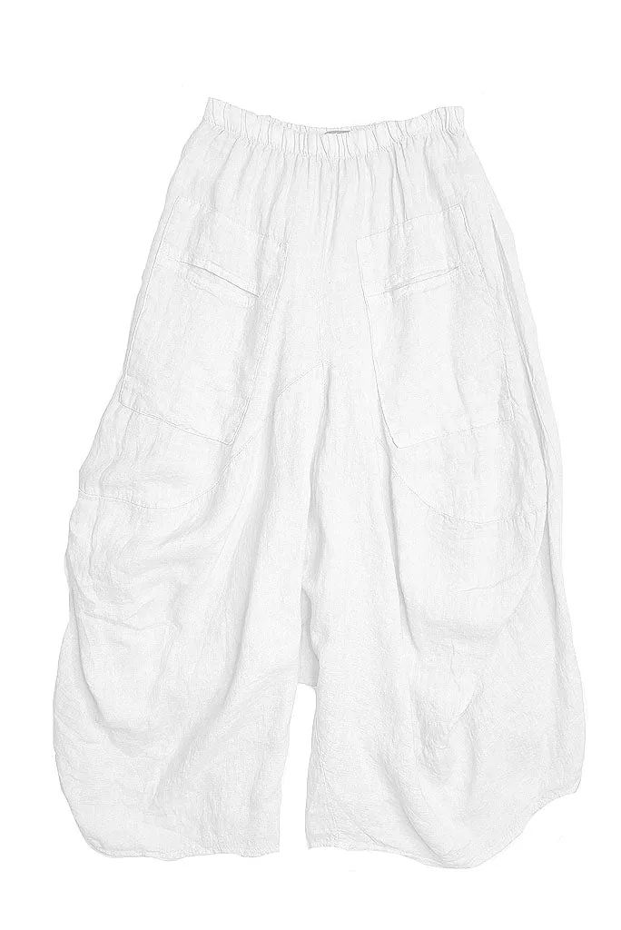 ALTER LINEN HAREM PANT, MULTIPLE COLORS