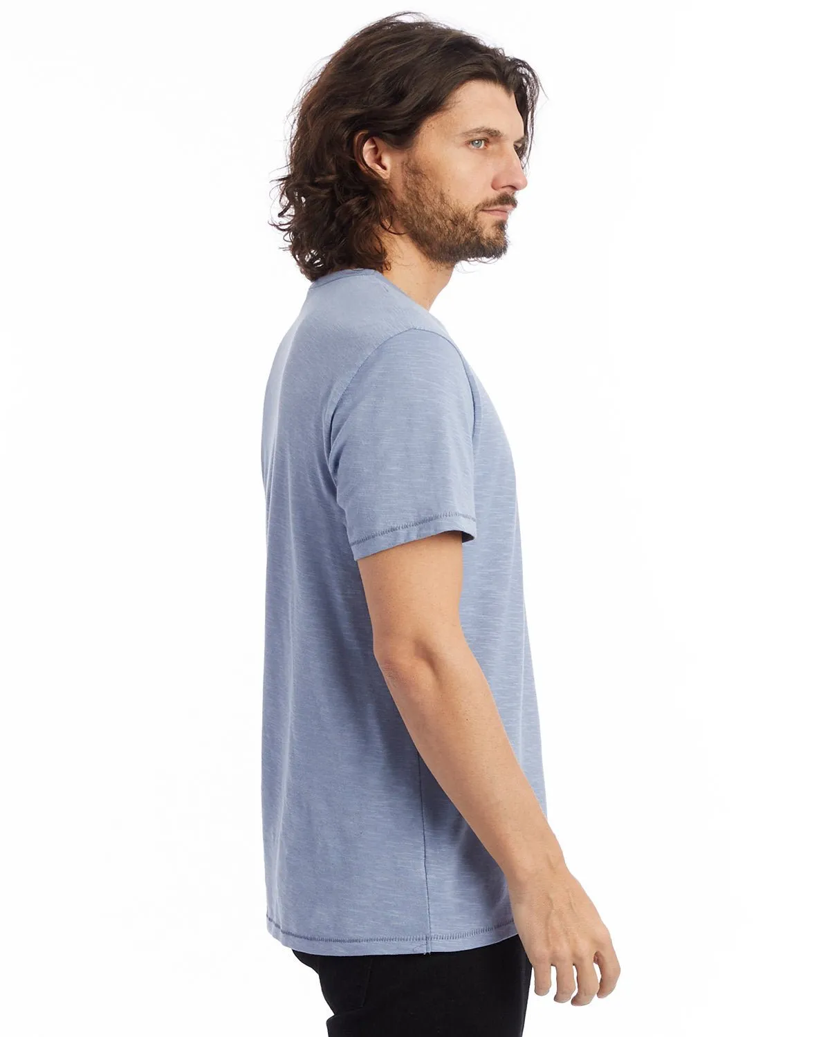 Alternative 6094S1 Men's Slub Crew T-Shirt