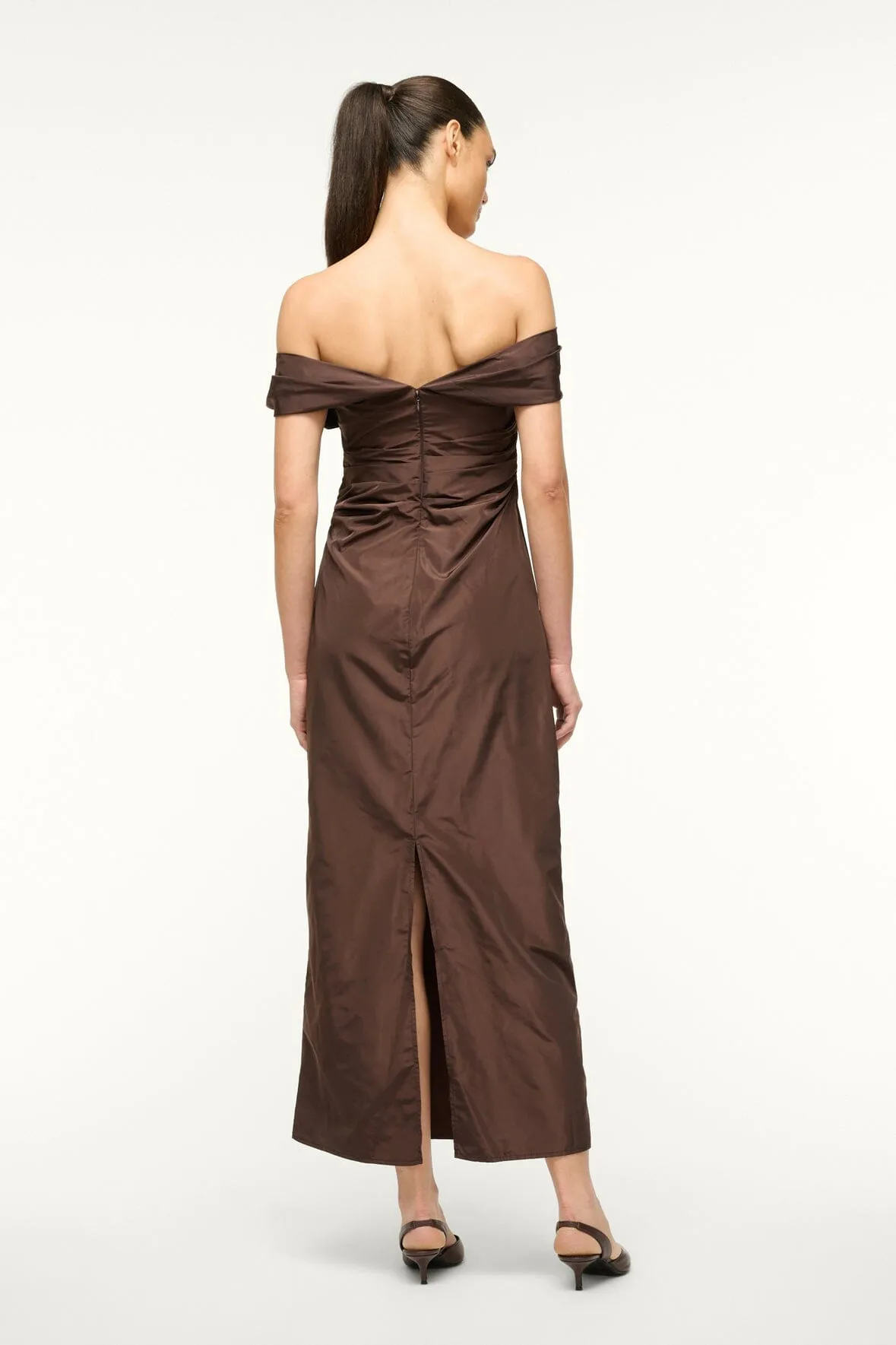 ANDREA DRESS | DARK CHOCOLATE