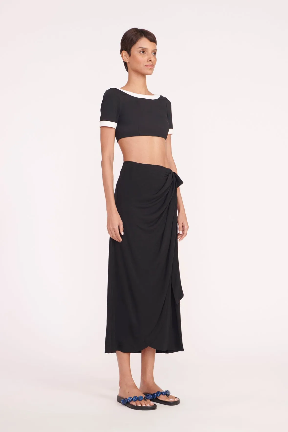 ANGELICA COVERUP SKIRT | BLACK