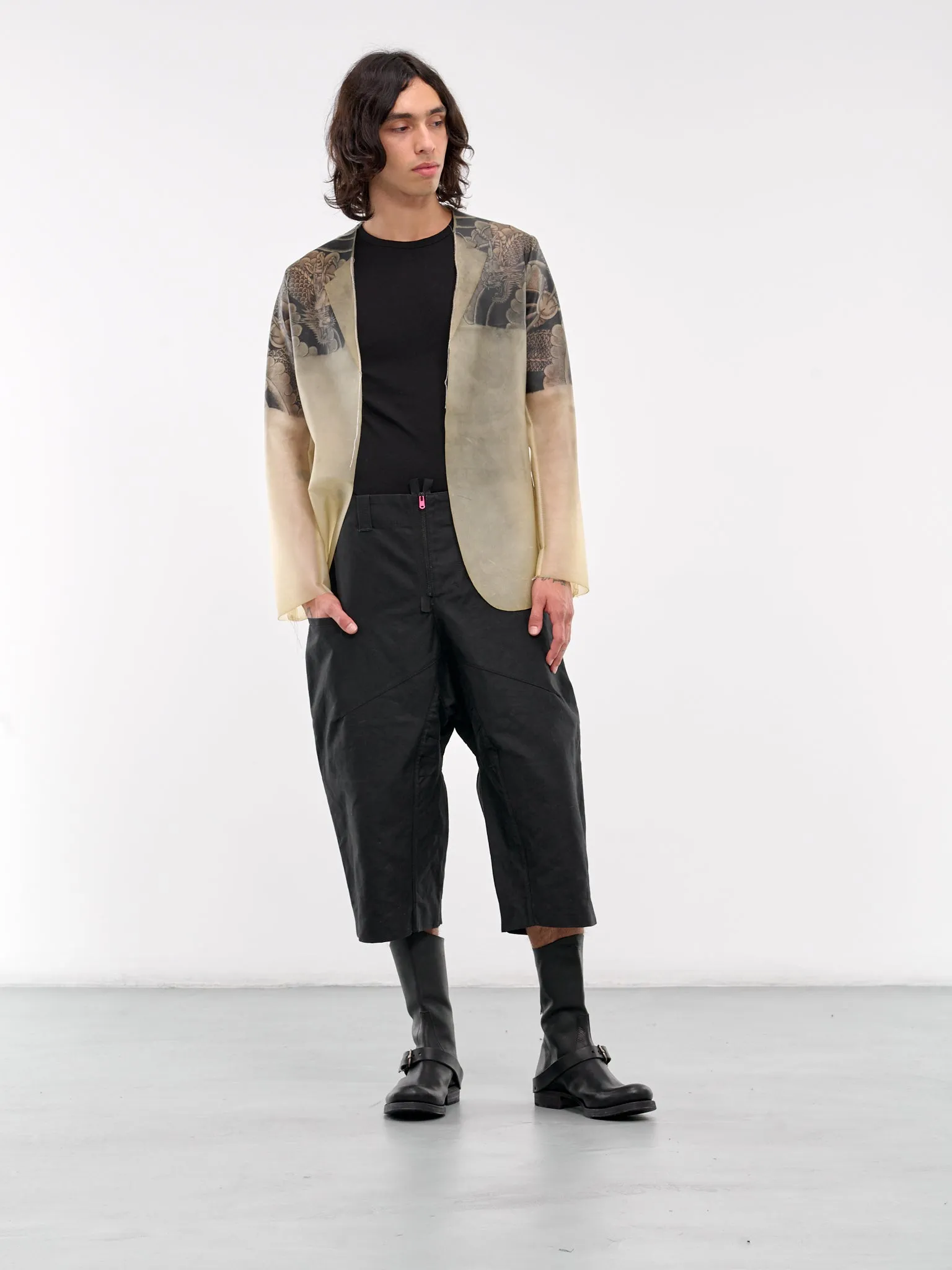 AR3 Cropped Trousers (AR3-PANT-P01-BLACK)