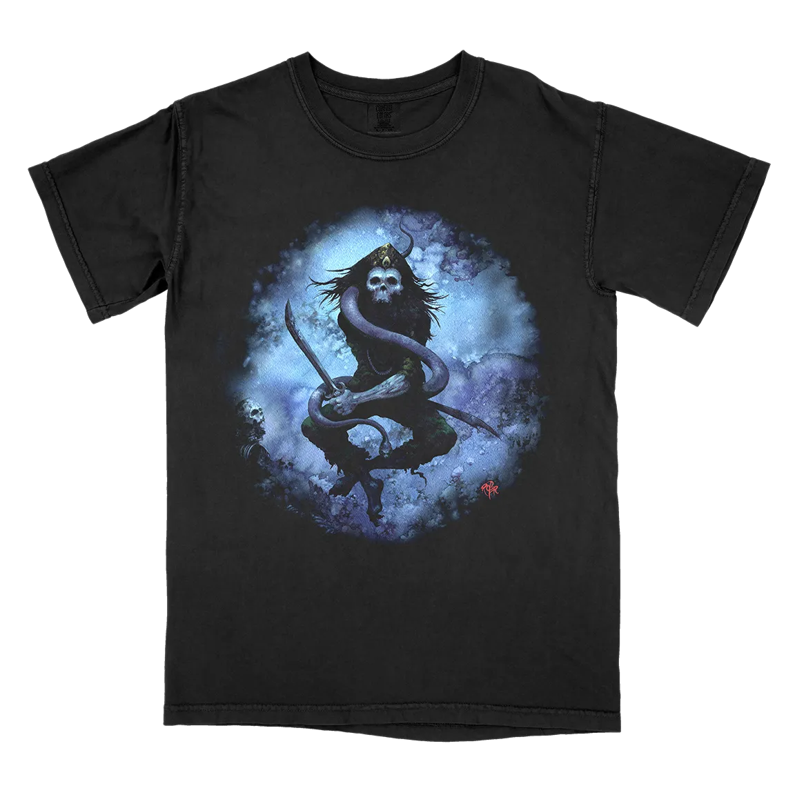 Arik Roper "Spectral Warrior" Black Premium T-Shirt