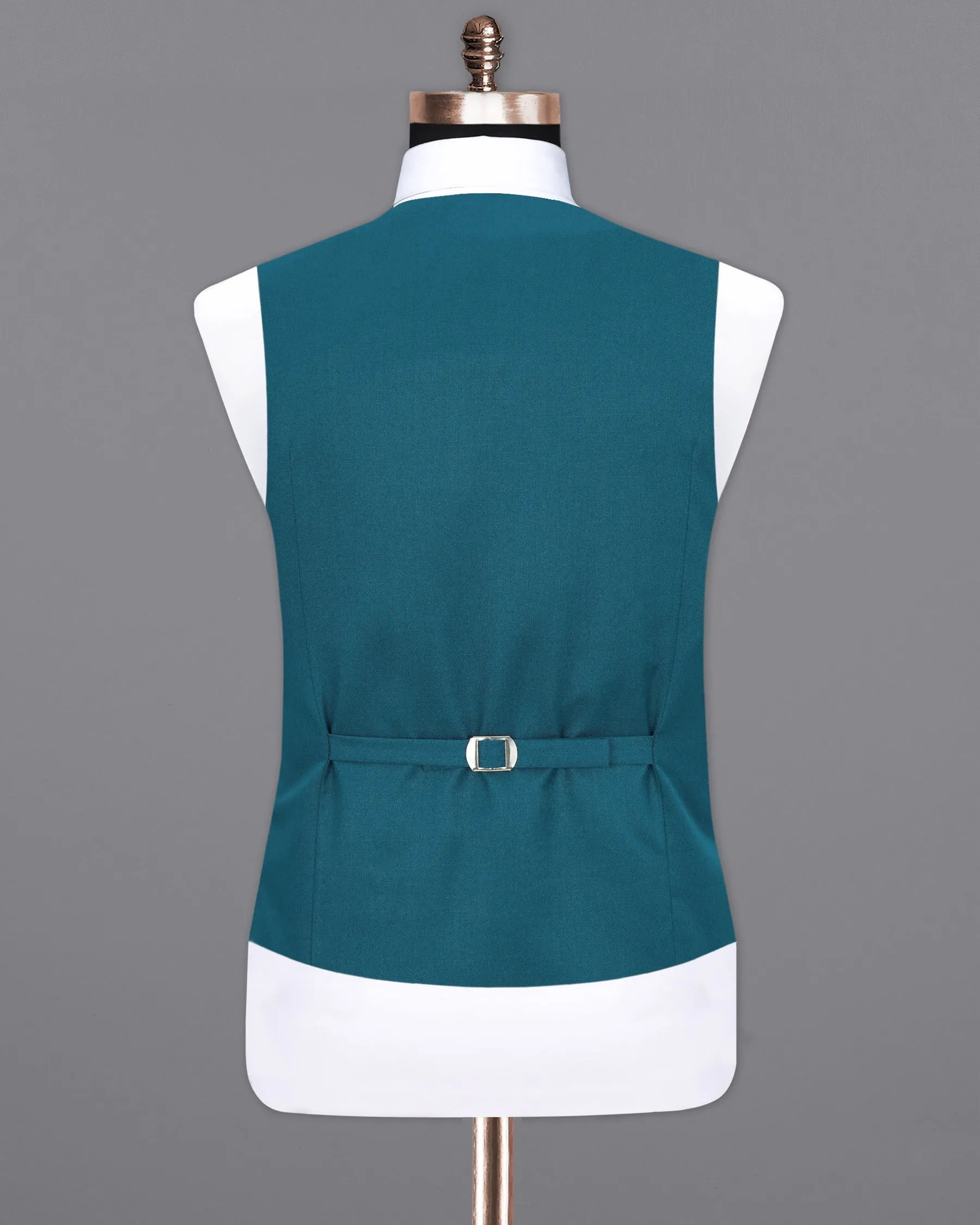 Astronaut Blue Solid Waistcoat