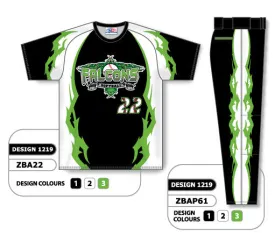 Athletic Knit Custom Sublimated Matching Baseball Uniform Set Design 1219