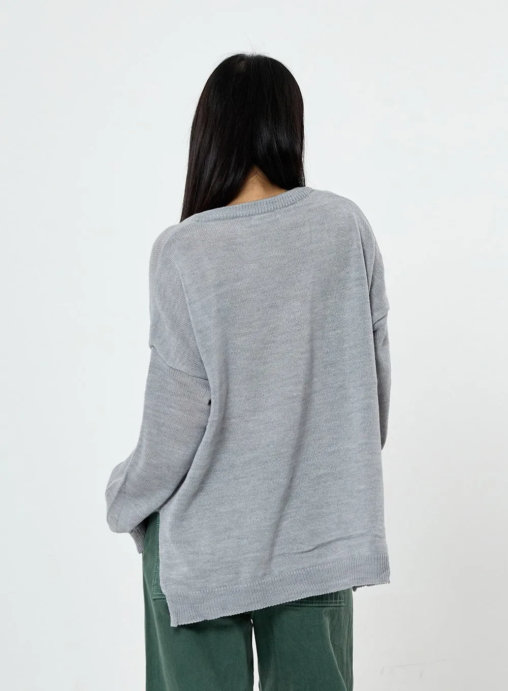 Austin V-Neck Long Sleeve Knit CS28