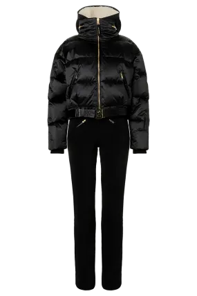 Aya Shearling & Down Tec Ski Suit