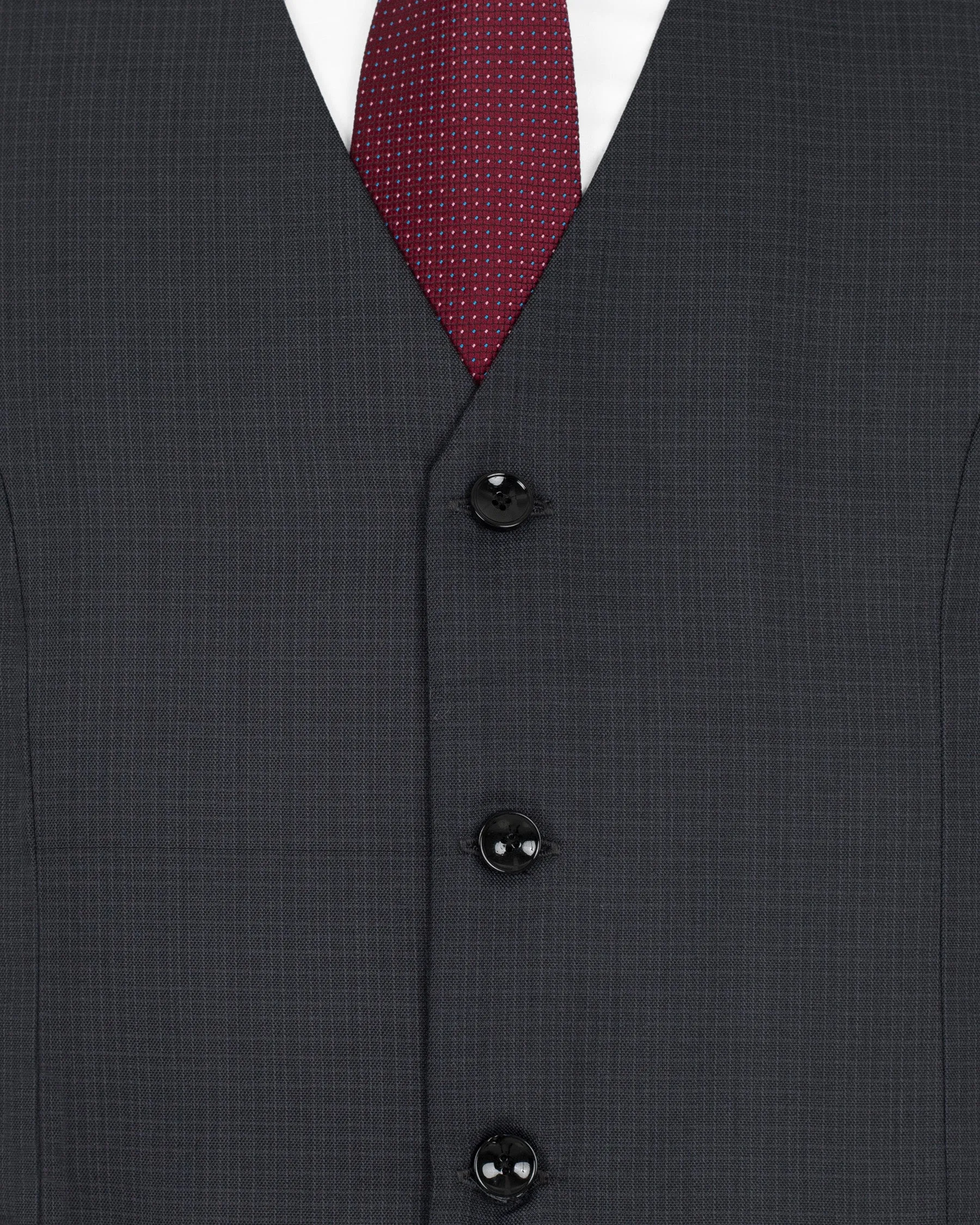 Baltic Sea Plaid Wool Rich Suit