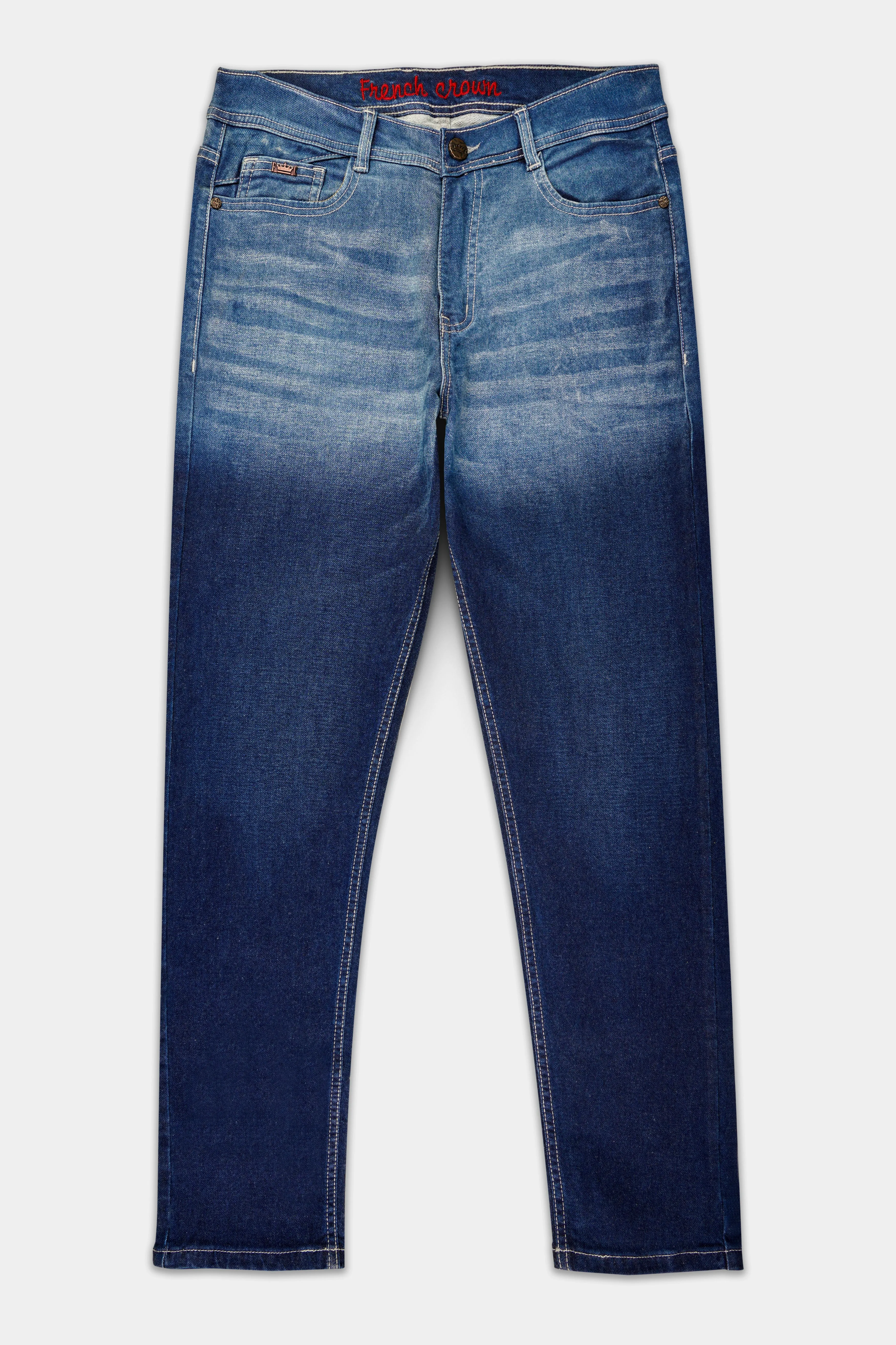 Bayoux Blue Mid Wash Stretchable Denim