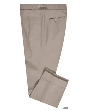 Beige Ripstop Dress Pant