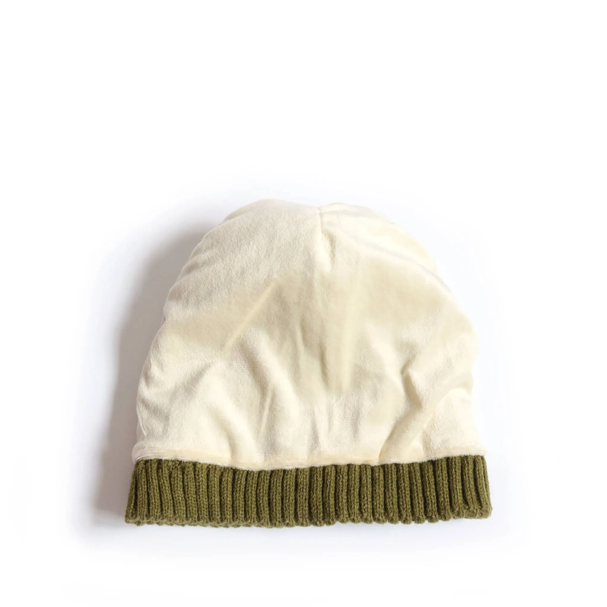 Best Ever Beanie - Khaki Fleece Lined