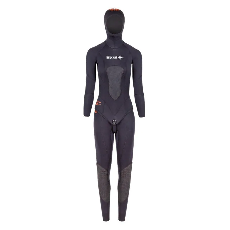 Beuchat 7mm Athena Women's Open Cell Freediving Wetsuit Jacket and Pants