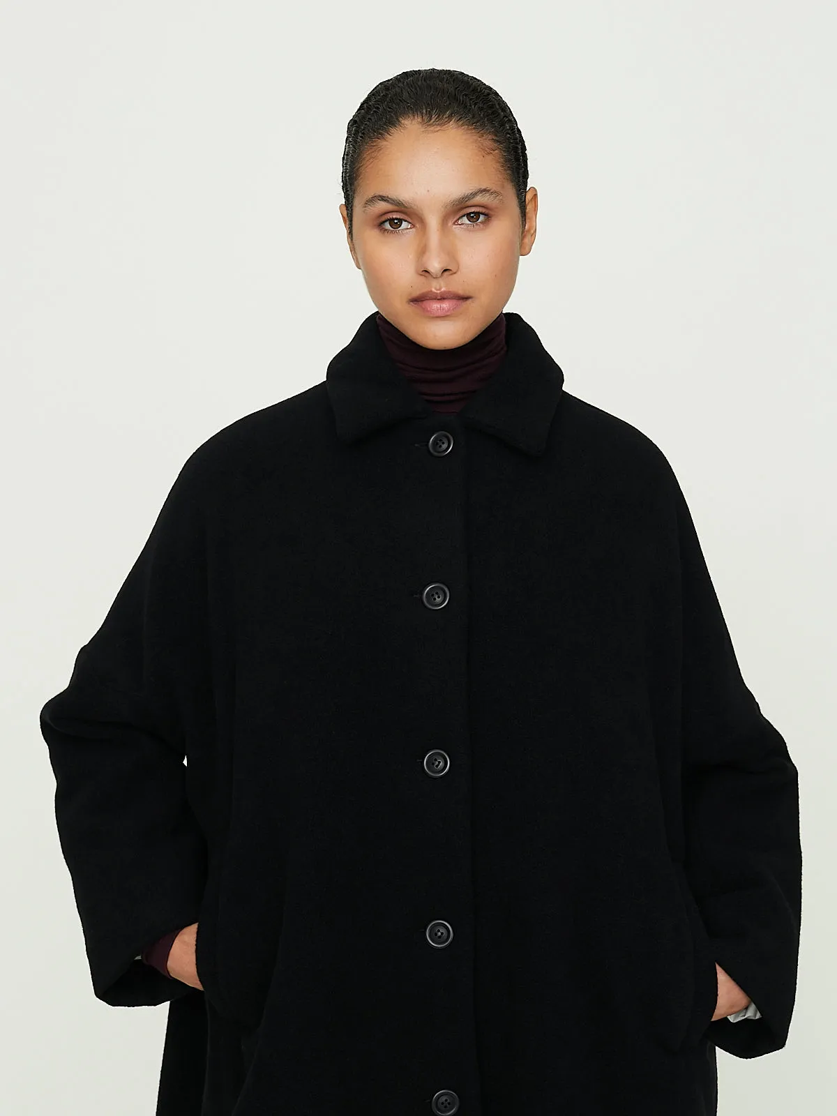 Big Blobby Coat in Black