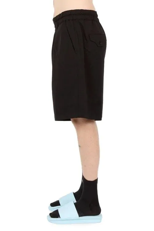 Black Sport Uniform  Shorts