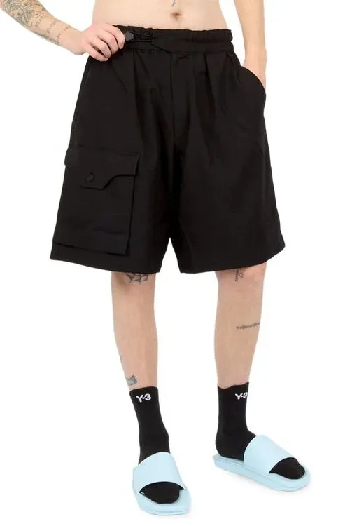 Black Sport Uniform  Shorts