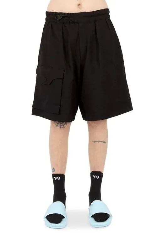 Black Sport Uniform  Shorts