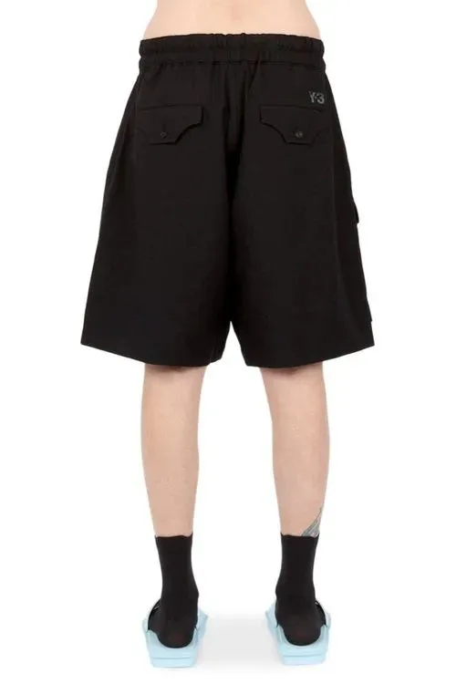 Black Sport Uniform  Shorts