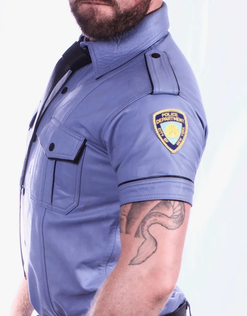 BLUF® Blue 'Police' Shirt (3 panel)