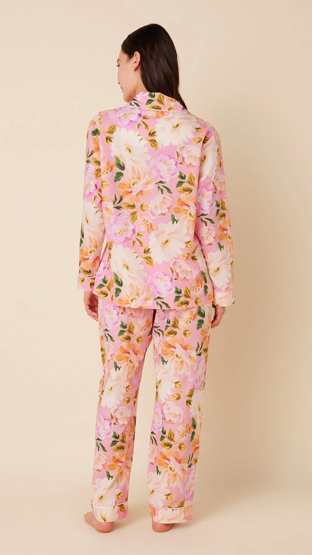 Blush Rose Luxe Pima Long-Sleeved Pajama