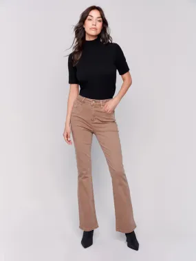 Bootcut Twill Pants