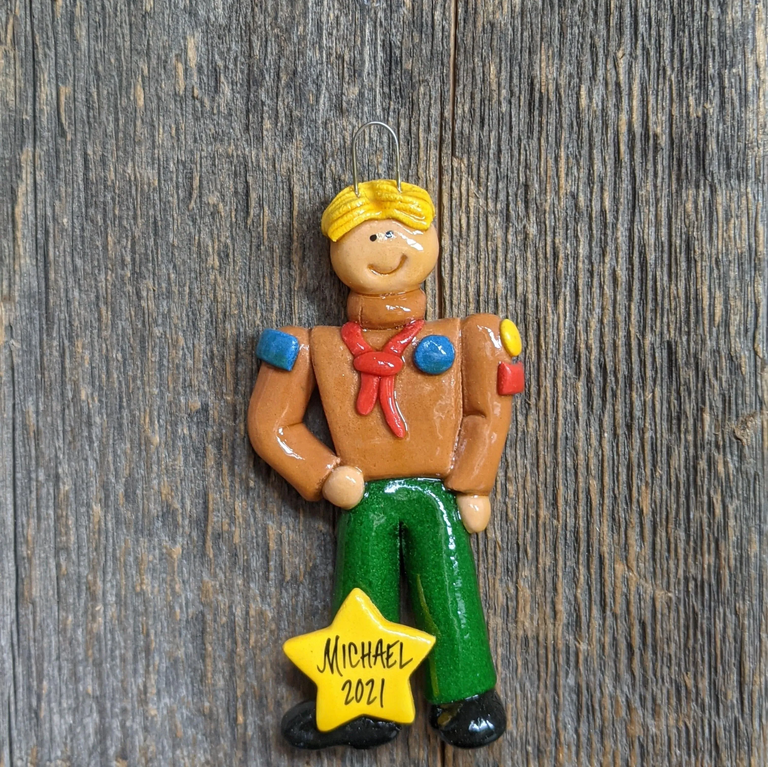 Boy Scout Christmas Ornament