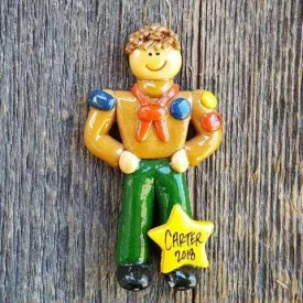 Boy Scout Christmas Ornament