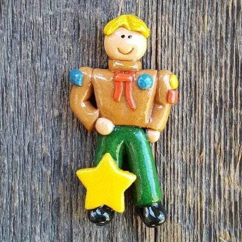 Boy Scout Christmas Ornament