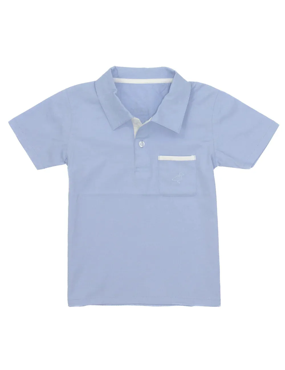 Boys Charlie Polo Light Blue