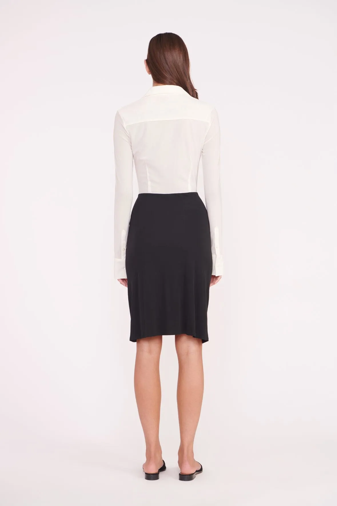 BRENDAN DRESS | WHITE BLACK