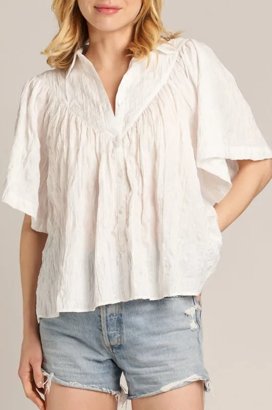 brenna top - white