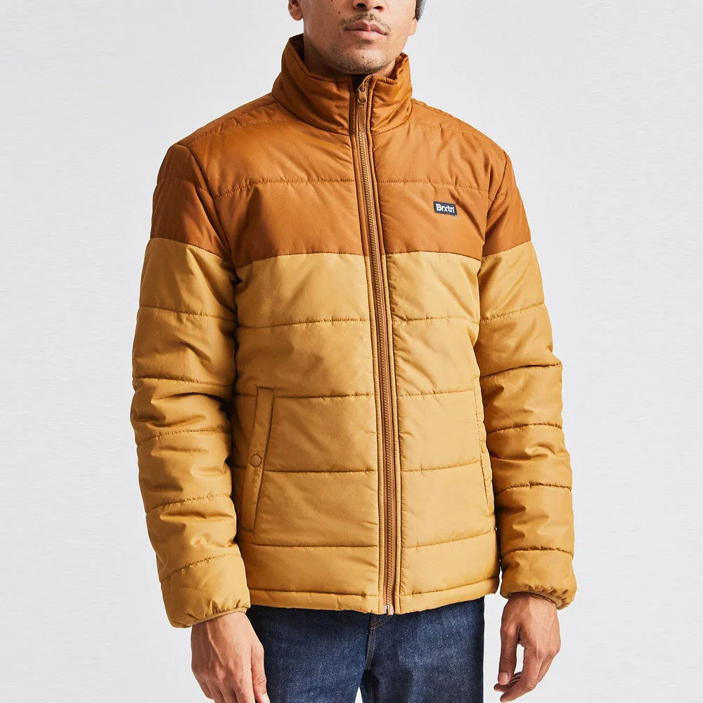 Brixton Cass Puffer Jacket Copper