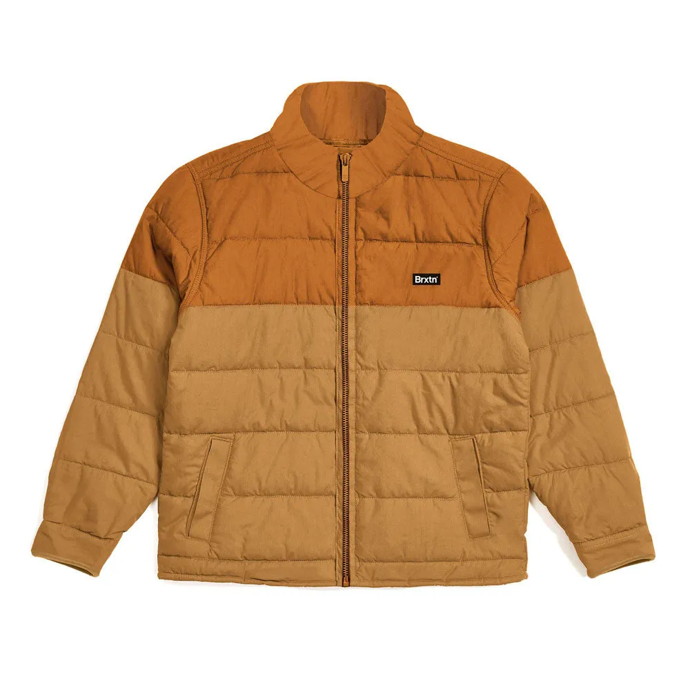 Brixton Cass Puffer Jacket Copper