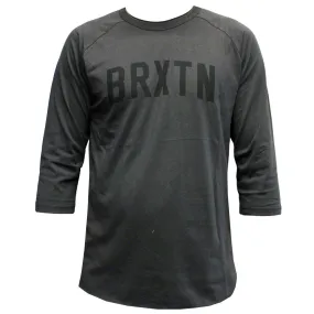 Brixton Hamilton 3/4 Sleeve T-Shirt Washed Black