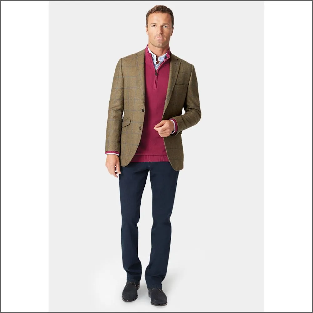 Brook Taverner Breedon Pure New Wool Check Jacket>