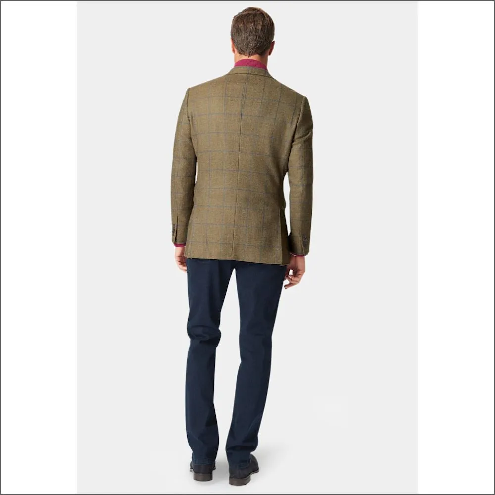 Brook Taverner Breedon Pure New Wool Check Jacket>