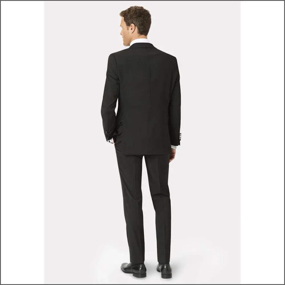 Brook Taverner Sapphire Satin Lapel Dinner Suit-