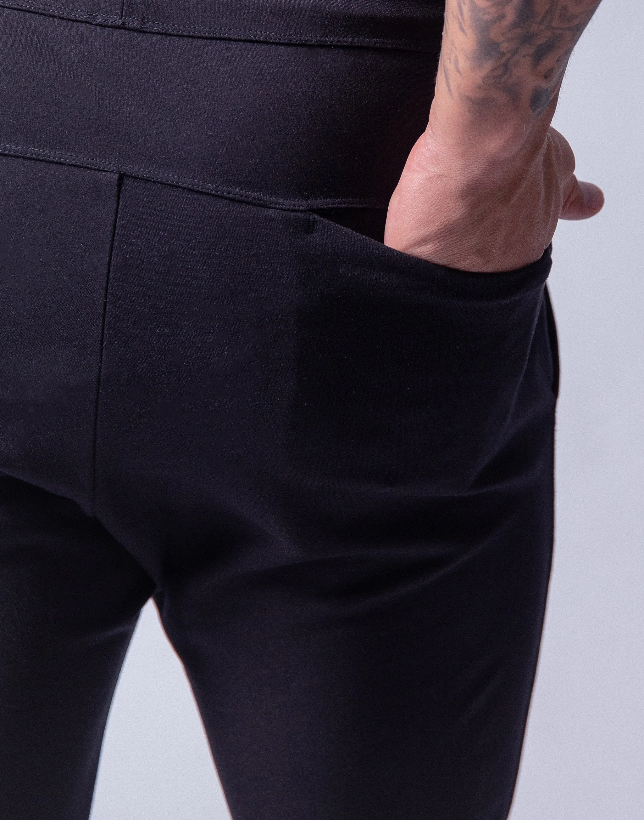 Calf Ý 2way Classic Pants - Black