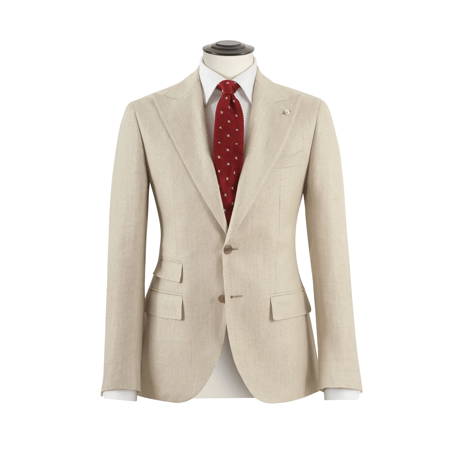 CALYPSO DREAM SUIT IN WOOL AND LINEN