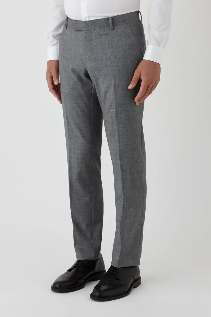 Cambridge - Pure Wool Caper Trouser - Grey